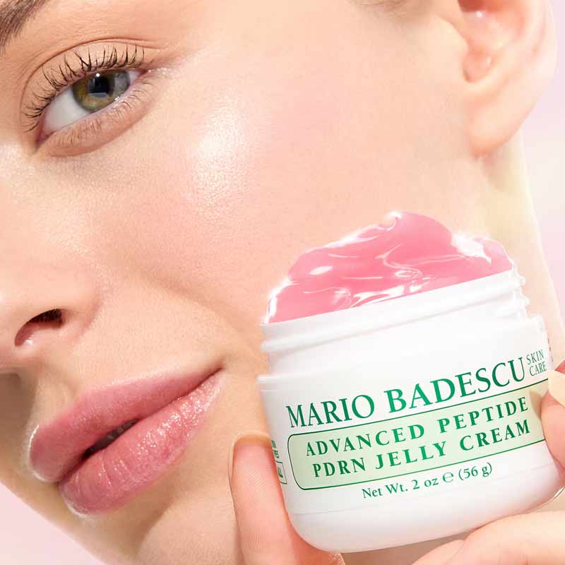 Mario Badescu Advanced Peptide PDRN Jelly Cream Model Image