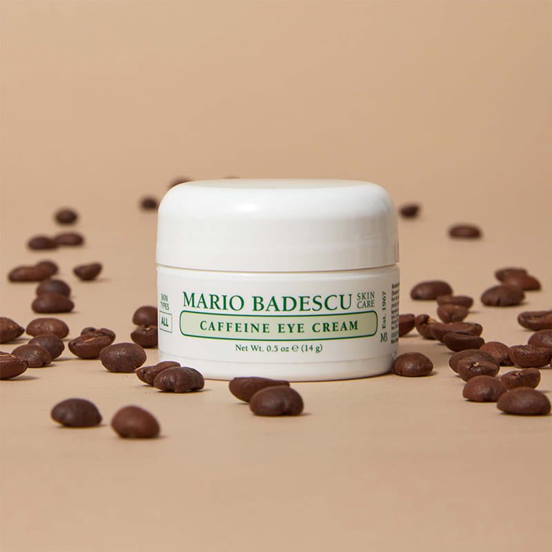 Mario Badescu, Mario Badescu Caffeine Eye Cream, targets eye puffiness, coffee extract, caffeine for under eye darkness