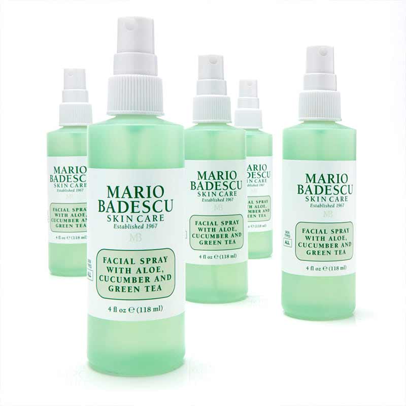 Mario Badescu, Mario Badescu Facial Spray with Aloe, Cucumber & Green Tea, facial spray for dry skin, facial spray for refresh