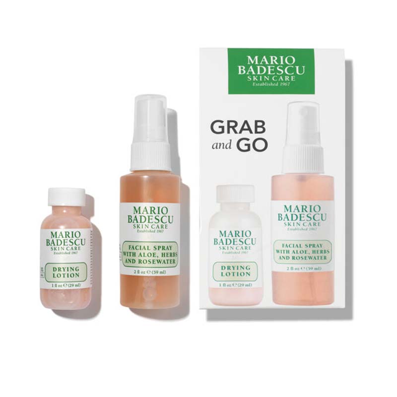 Mario Badescu, Mario Badescu Grab & Go Duo, spot treatment gift set, gift set for blemish skin