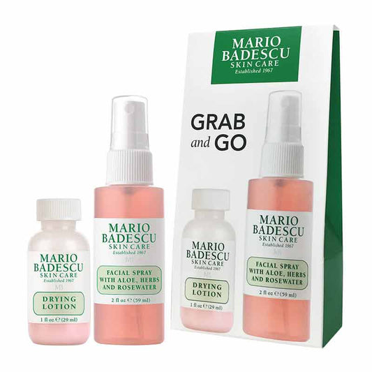 Mario Badescu, Mario Badescu Grab & Go Duo, drying lotion for acne, blemish treatment