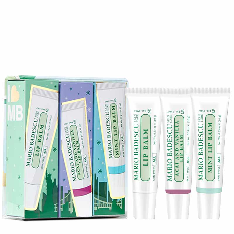 Mario Badescu Lip Balm Trio Gift Set