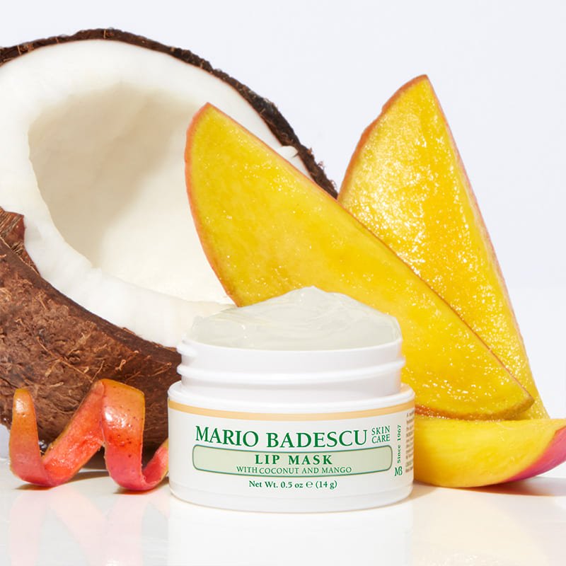 Mario Badescu, Mario Badescu Lip Mask with Coconut & Mango, coconut and mango lip treatment