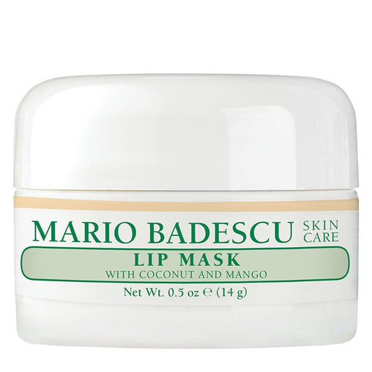 Mario Badescu, Mario Badescu Lip Mask with Coconut & Mango, nourishing overnight lip treatment, Hydrating Mario Badescu Lip Mask with Coconut & Mango for soft, smooth lips