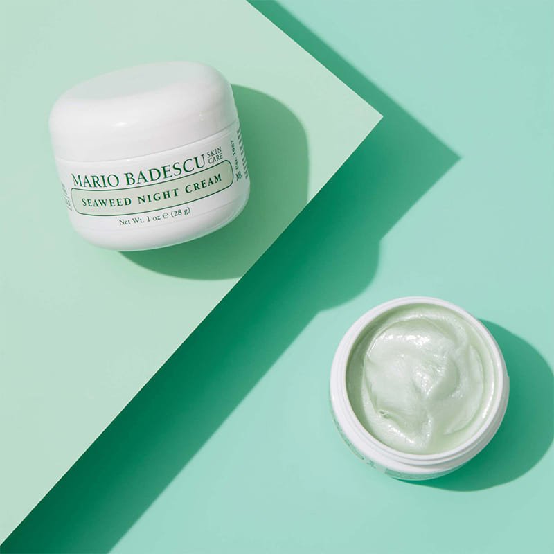 Mario Badescu, Mario Badescu Seaweed Night Cream, for dry or tired skin, hydrates without clogging pores