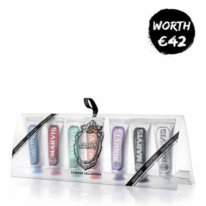 Marvis 7 Flavours Toothpaste Tree Hanger, toothpaste gift set,