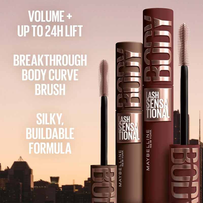 Maybelline Body Lash Mascara Key Benefits