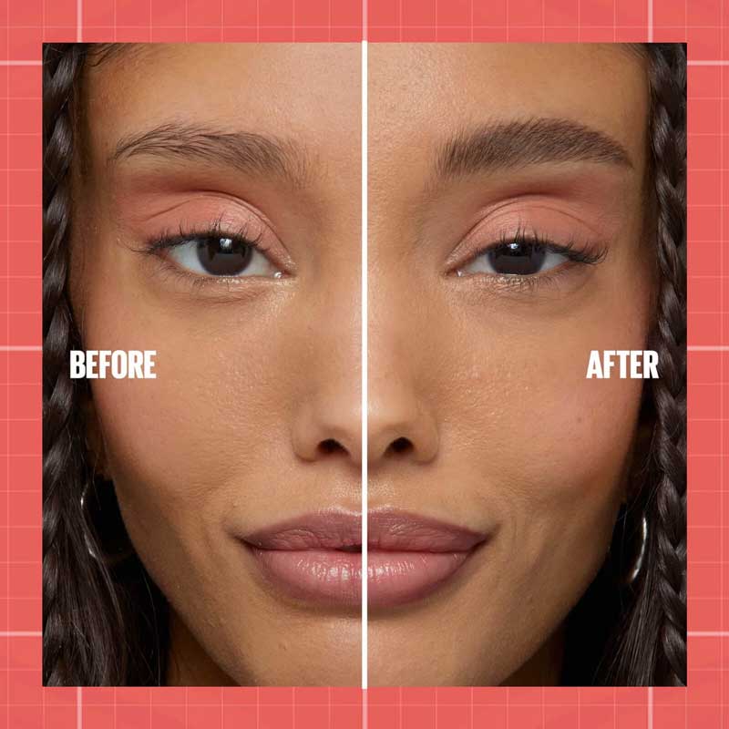 Maybelline Build-A-Brow 2-in-1 Brow Pen & Gel | Fuller brows in 2 easy steps | Ultra-precise pen for realistic hair-like strokes | Clear sealing gel for long-lasting hold | Waterproof and sweat-resistant | Up to 24-hour wear | Before and After 