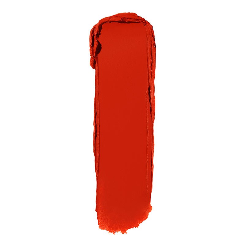 Maybelline Color Sensational Ultimatte Slim Lipstick | shade more scarlet swatch