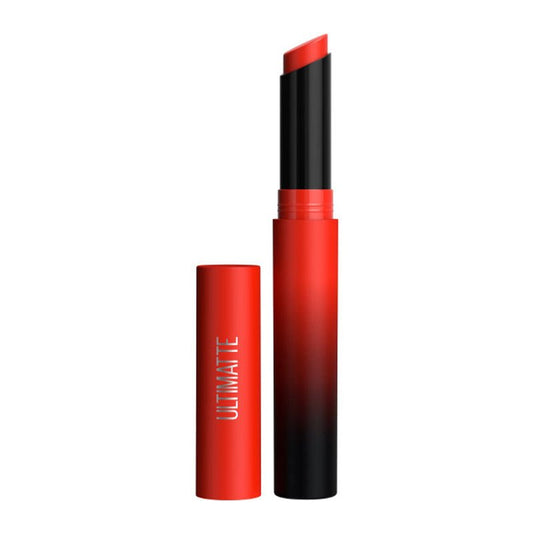 Maybelline Color Sensational Ultimatte Slim Lipstick | shade more scarlet 