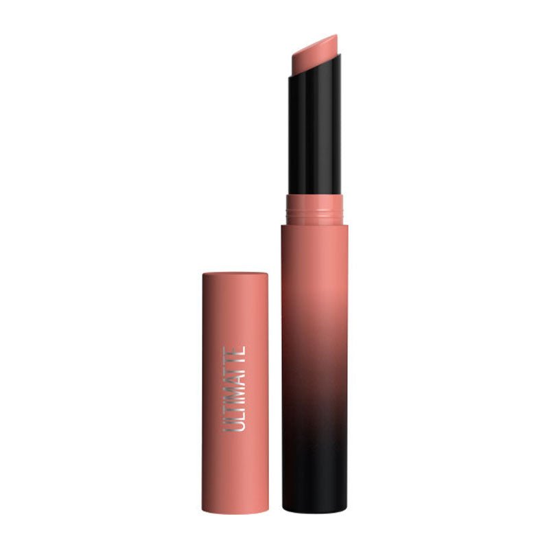 Maybelline Color Sensational Ultimatte Slim Lipstick | shade more buff