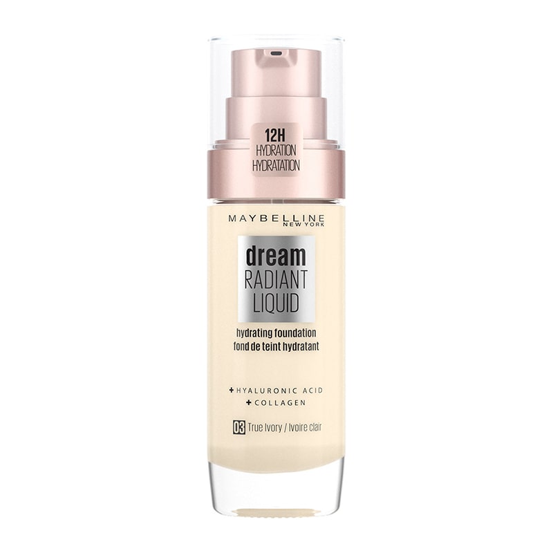 Maybelline Dream Radiant Liquid Hydrating Foundation with Hyaluronic Acid and Collagen
