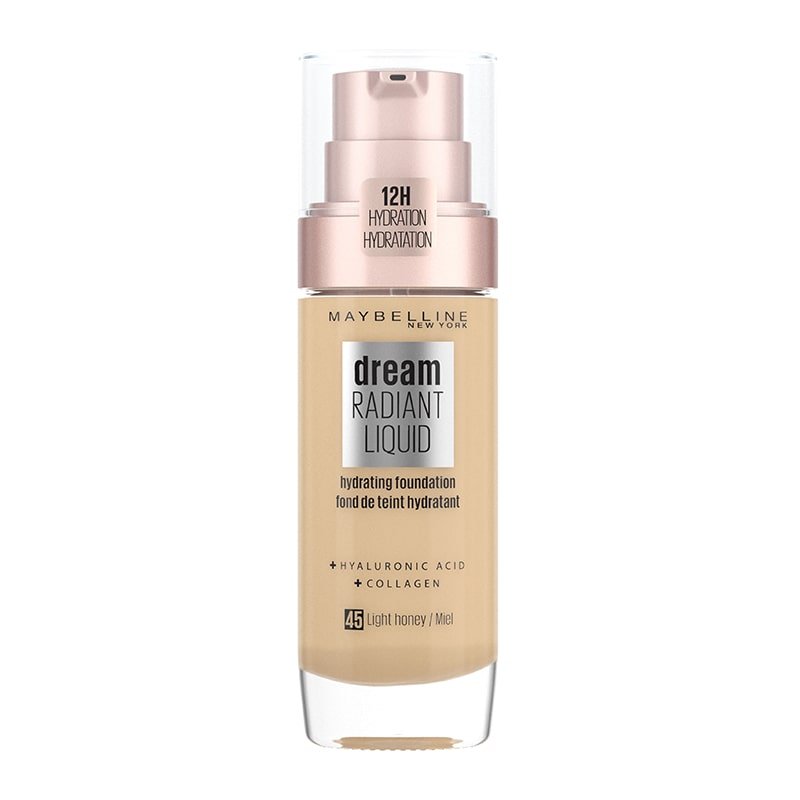 Maybelline Dream Radiant Liquid Hydrating Foundation with Hyaluronic Acid and Collagen