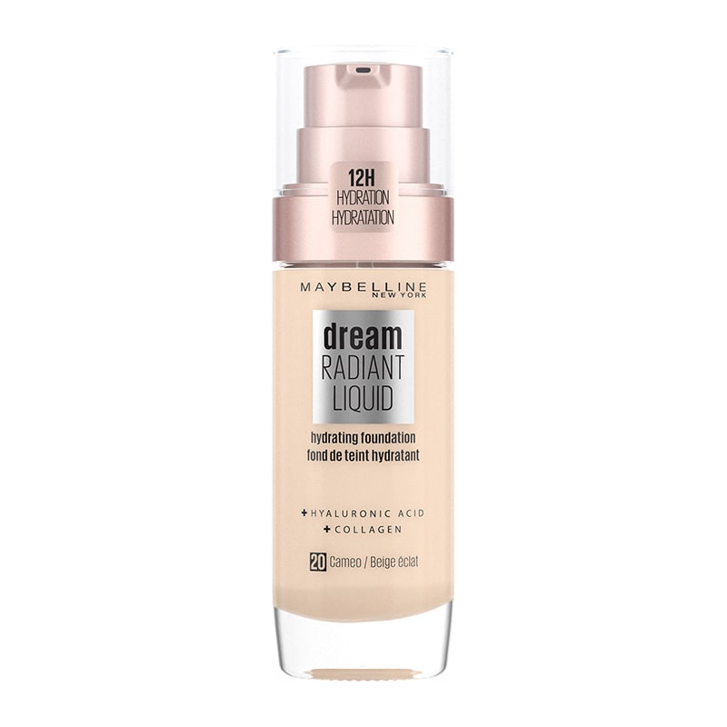 Maybelline Dream Radiant Liquid Hydrating Foundation with Hyaluronic Acid and Collagen