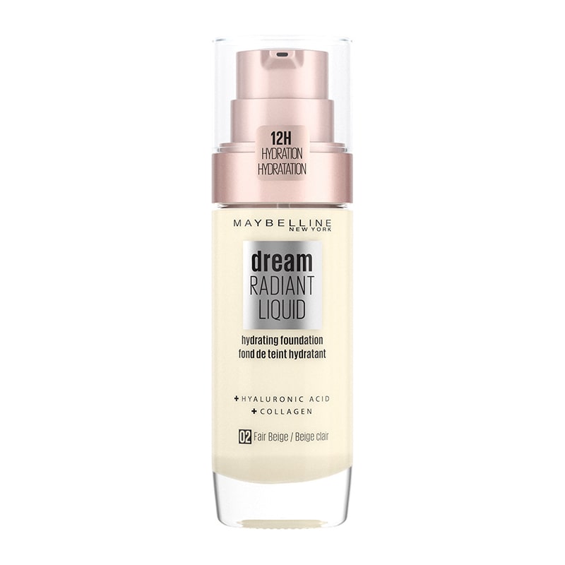 Maybelline Dream Radiant Liquid Hydrating Foundation with Hyaluronic Acid and Collagen