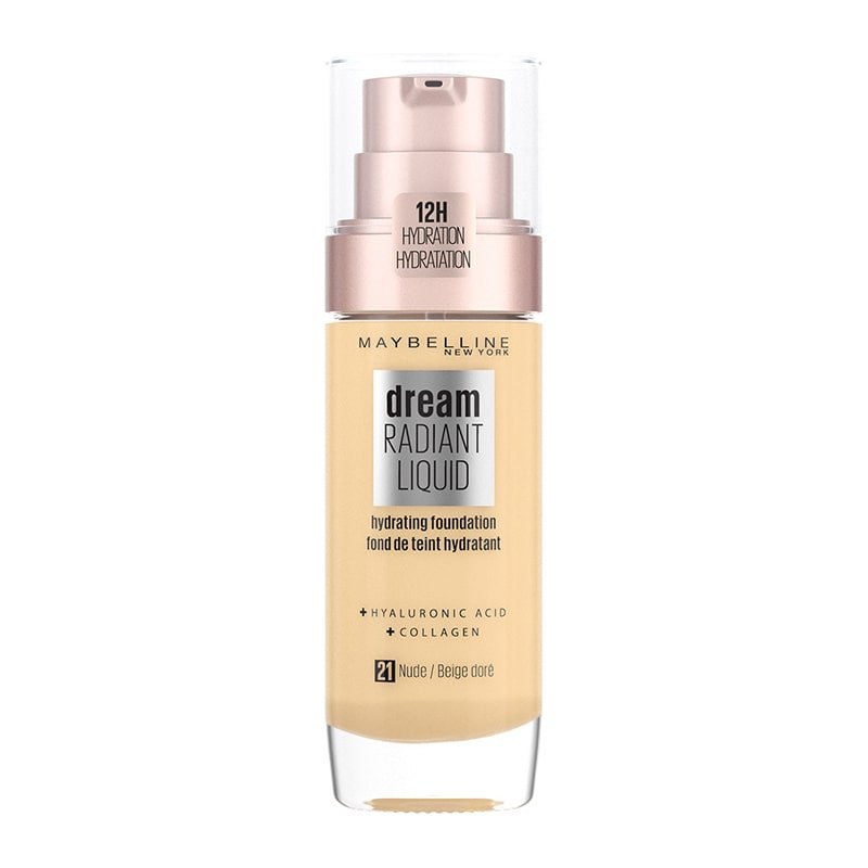 Maybelline Dream Radiant Liquid Hydrating Foundation with Hyaluronic Acid and Collagen