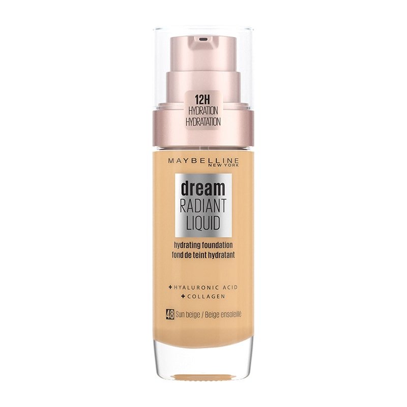 Maybelline Dream Radiant Liquid Hydrating Foundation with Hyaluronic Acid and Collagen