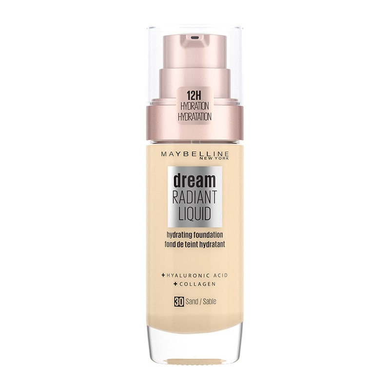 Maybelline Dream Radiant Liquid Hydrating Foundation with Hyaluronic Acid and Collagen