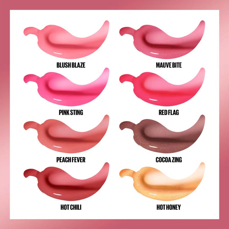 Maybelline Lifter Plump Lip Gloss | Provides intense heat and visible plumping effects | Hydrating formula with a radiant tinted sheen | Creates a tingling sensation for a fuller-looking pout | Powered with chili pepper, Maxi-Lip technology, and hyaluronic acid | Moisturizes and conditions lips | Available in a range of shades