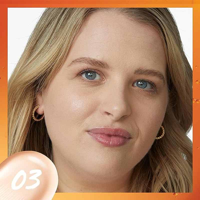 Maybelline Super Stay 24 Hour Skin Tint Foundation + Vitamin C | foundation | tint | skin | smooth | radiant | luminous | glowing | skin-like | natural finish | up to 24hours | 03 