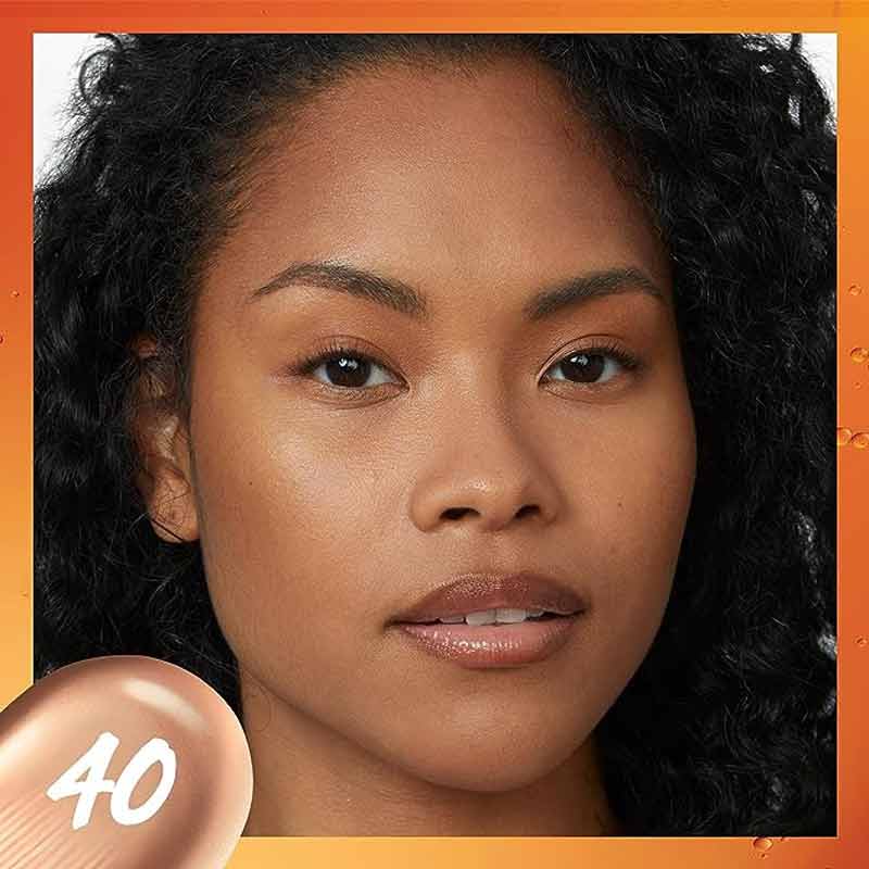 Maybelline Super Stay 24 Hour Skin Tint Foundation + Vitamin C | foundation | tint | skin | smooth | radiant | luminous | glowing | skin-like | natural finish | up to 24hours | 40