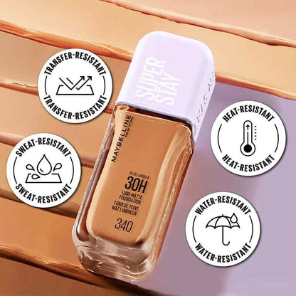 Maybelline Super Stay 30H Lumi-Matte Foundation Key Benefits
