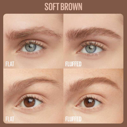 Maybelline Superfluff Brow Mousse Soft Brown Results