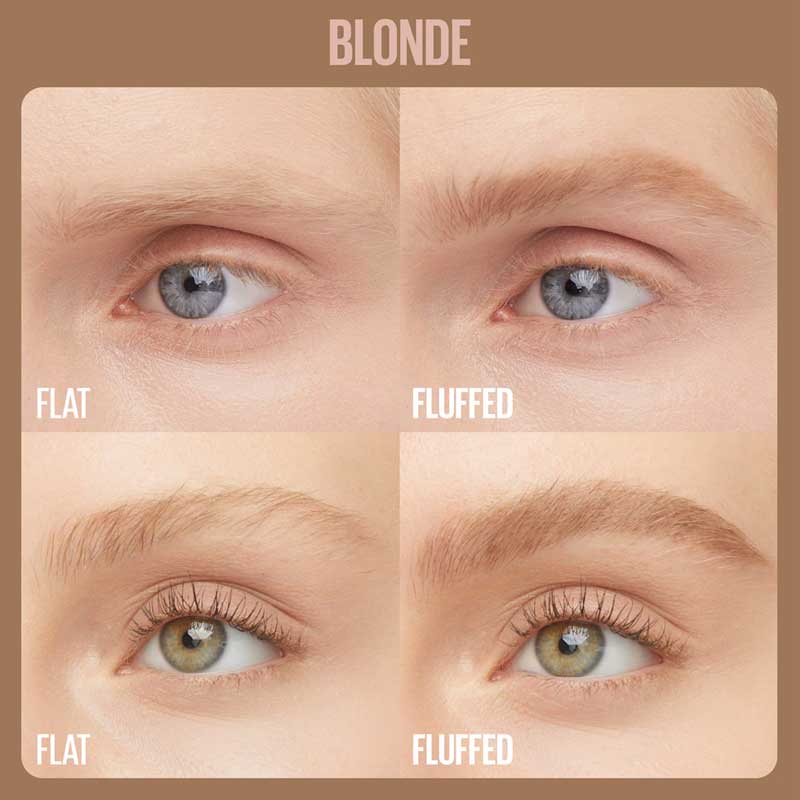 Maybelline Superfluff Brow Mousse Blonde Results
