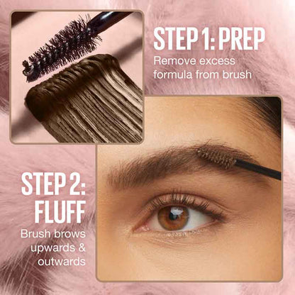 Maybelline Superfluff Brow Mousse Steps To Use