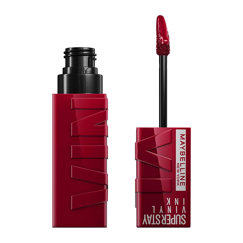 Maybelline SuperStay Vinyl Ink Liquid Lipstick | shade royal | dark purple lip gloss no transfer 