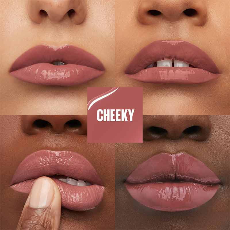 Maybelline SuperStay Vinyl Ink Liquid Lipstick | shade cheeky lip gloss | lip gloss with vitamin e 