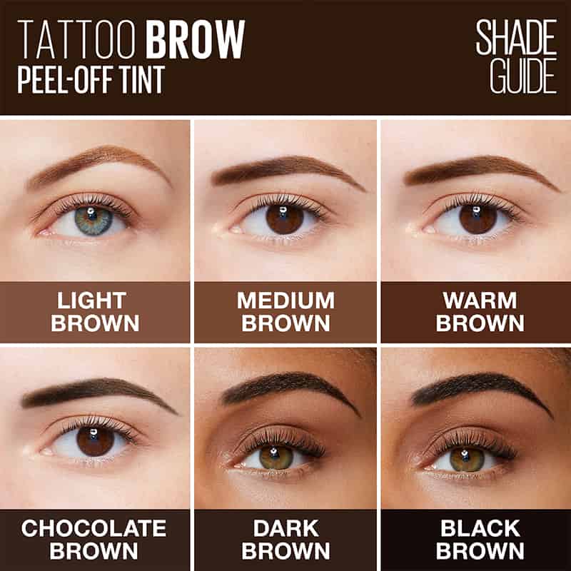 Maybelline Tattoo Brow Longlasting Peel Off Gel Tint