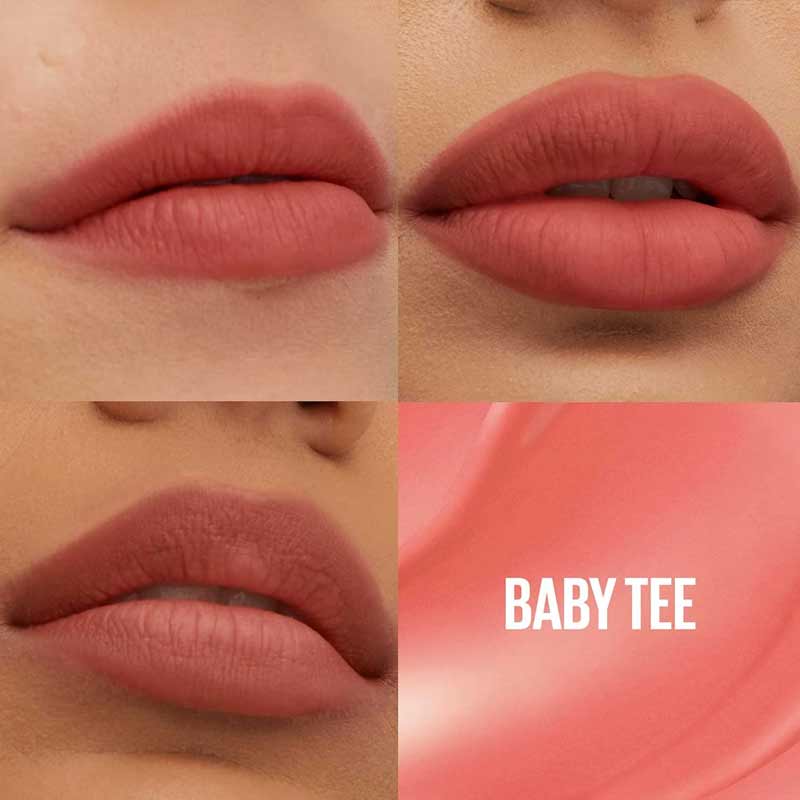 Maybelline Teddy Tint Liquid Lip Tint Baby Tee