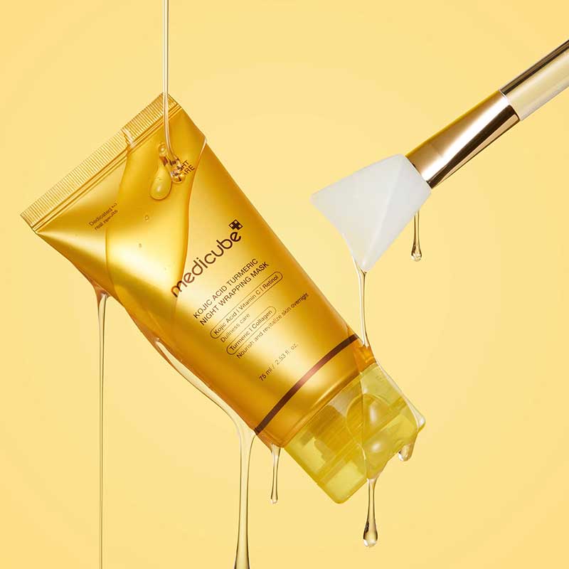 Medicube Kojic Acid Turmeric Night Wrapping Mask