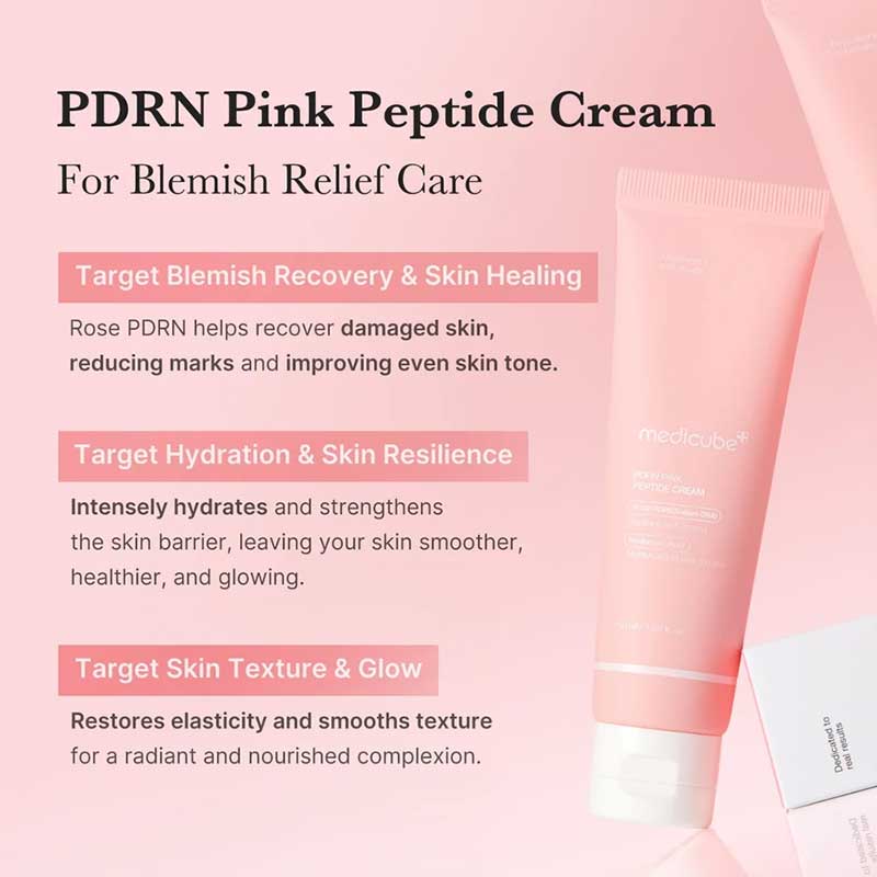 Medicube PDRN Pink Hyaluronic Moisturizing Cream