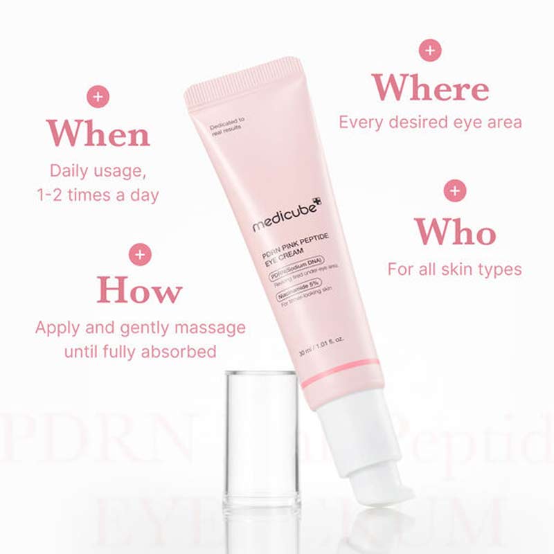 Medicube PDRN Pink Peptide Eye Cream