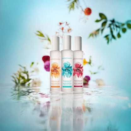 Morccanoil Brumes du Maroc Ambiance De Plage beside other product scents in the range