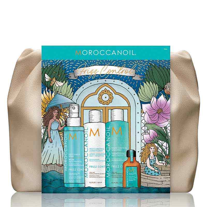 Moroccanoil Christmas Frizz gift set, haircare for frizzy hair, Christmas gift sets