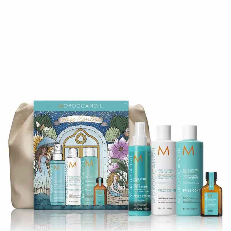 Moroccanoil Christmas Frizz Control Gift Set, Frizzy Hair, Moroccanoil Treatment