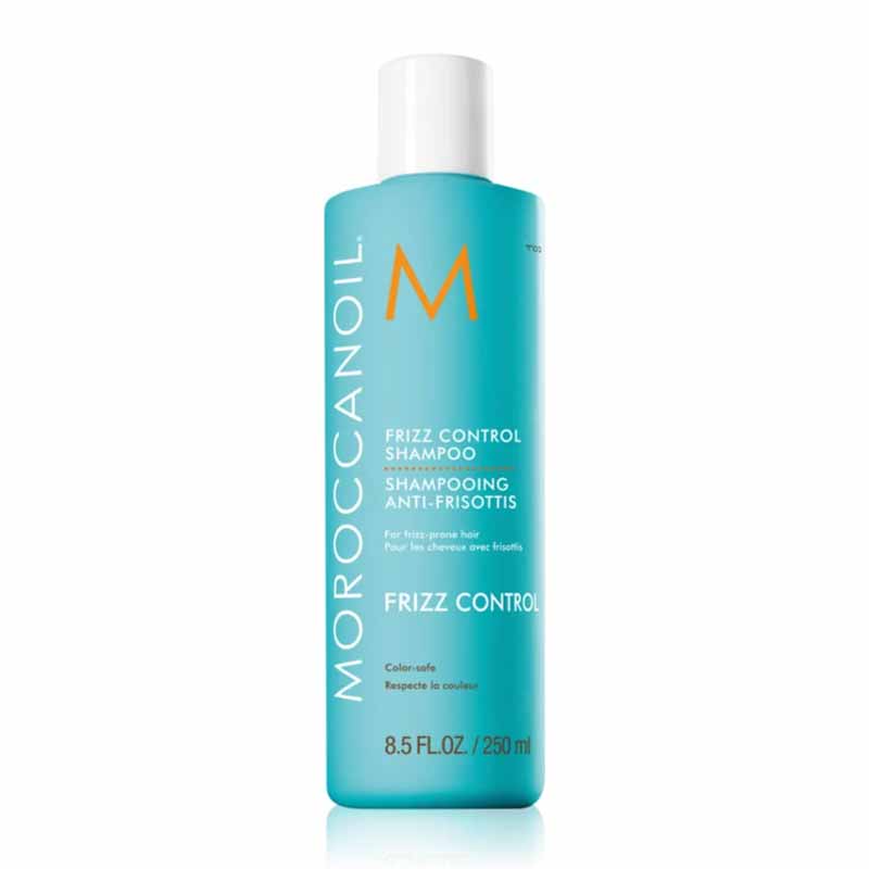 Moroccanoil Frizz Control Shampoo | Gentle cleansing | Nourishes hair | Controls frizz, flyaways, static | Protects against humidity | Restores manageability & shine | Suitable for all hair types | Leaves hair weightless & residue-free