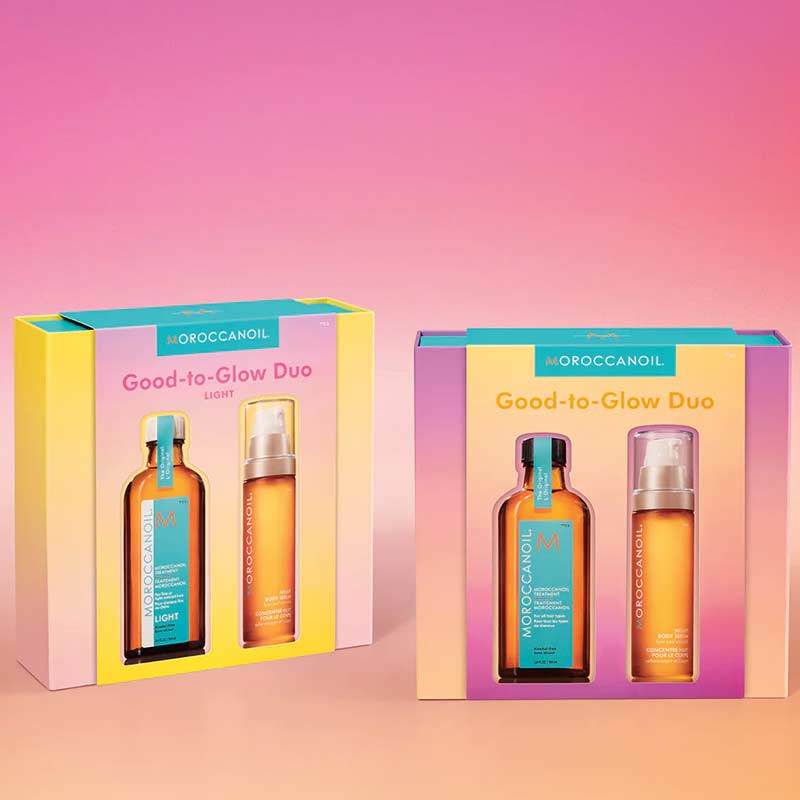 Moroccanoil Good-to-Glow Duo Gift Set - Light