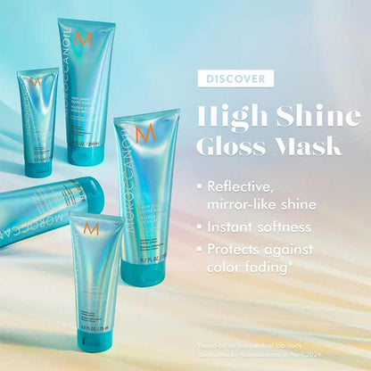 Morocconoil High Shine Gloss Mask Infographic