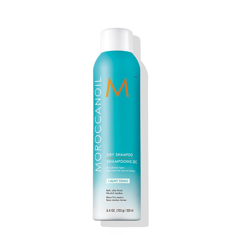 Moroccanoil Light Tones Dry Shampoo | all hair types | absorb oil | product buildup | combat brassiness | light-colored hair.