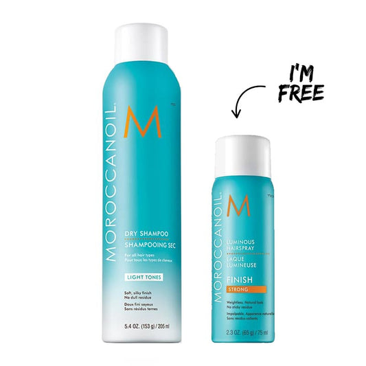 Moroccanoil Light Tones Dry Shampoo + FREE Hair Spray 75ml