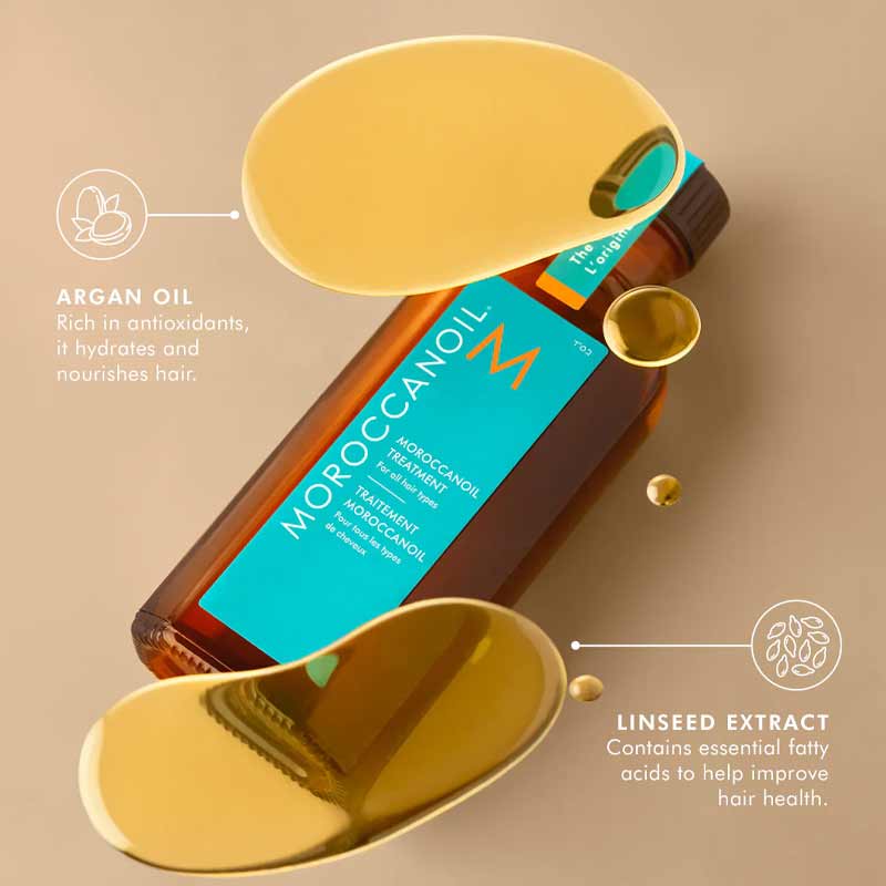Moroccanoil Original Treatment Oil Key Ingredients