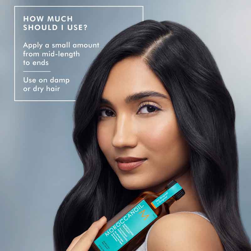 How to use the Moroccanoil Original Treatment