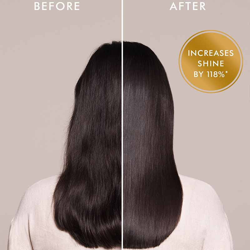 Moroccanoil Original Treatment Oil Before & After