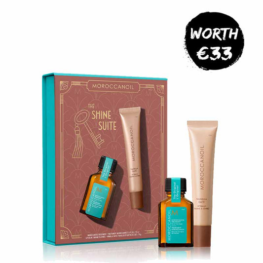 Moroccanoil Treatment 15ml & Vanilla Date Lip Balm Stocking Filler