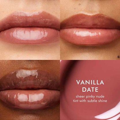 Moroccanoil Vanilla Date Lip Balm Model Image