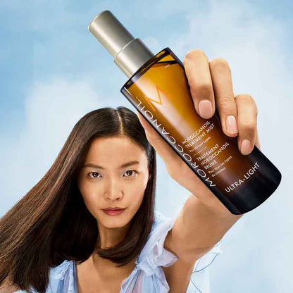 Moroccanoil Treatment Mist Ad Image With Model